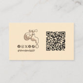 Plumber Visitekaartje (Achterkant)