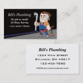 Plumber visitekaartje (Voorkant / Achterkant)