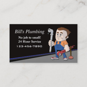 Plumber visitekaartje