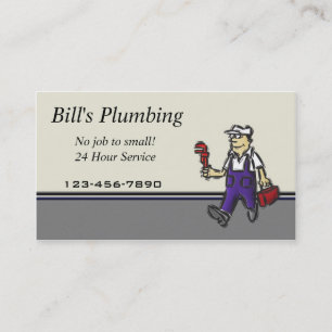 Plumber visitekaartje