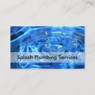 Plumber Visitekaartje Design