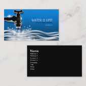Plumber-Visitekaartje Visitekaartje (Voorkant / Achterkant)
