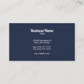  Plumber-visitekaartjes Visitekaartje (Achterkant)