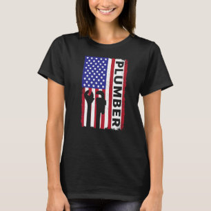 Plumber voor mannen Pipefitter steamfitter Patri T-shirt