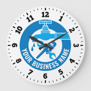 Plumber Wall-vergrendeling Grote Klok