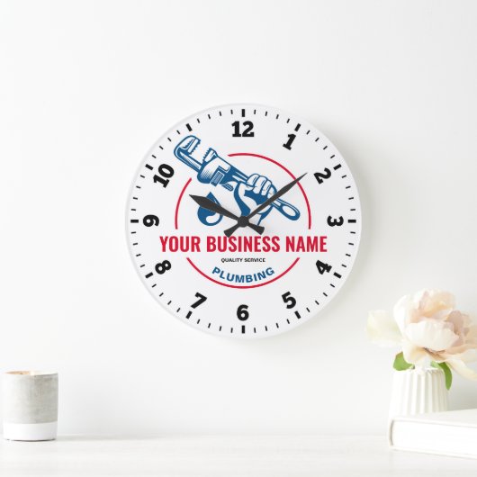 Plumber Wall-vergrendeling Grote Klok (Huis)