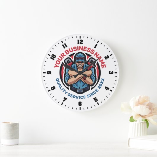 Plumber  wandklok (Huis)