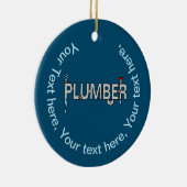Plumberbuizen Keramisch Ornament (Rechts)