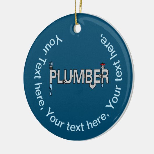 Plumberbuizen Keramisch Ornament (Links)