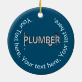 Plumberbuizen Keramisch Ornament (Achterkant)