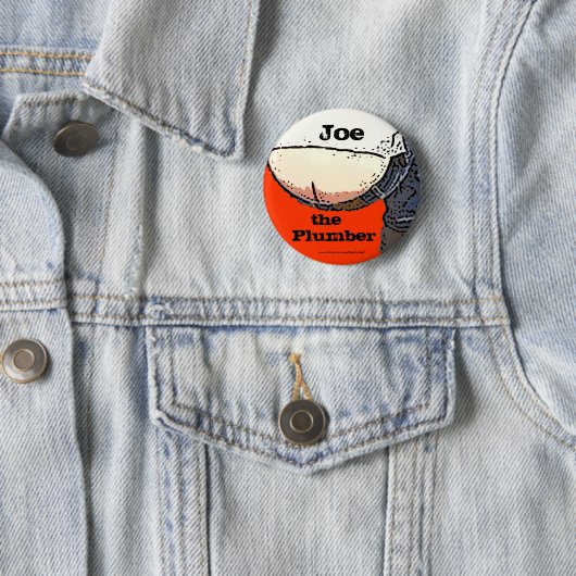 Plumbers Butt... Joe de loodgieter Button (In situ)