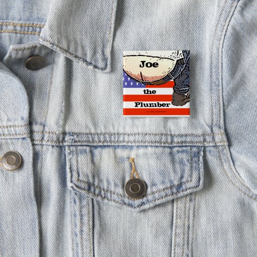 Plumbers Butt... Joe de loodgieter Button (In situ)