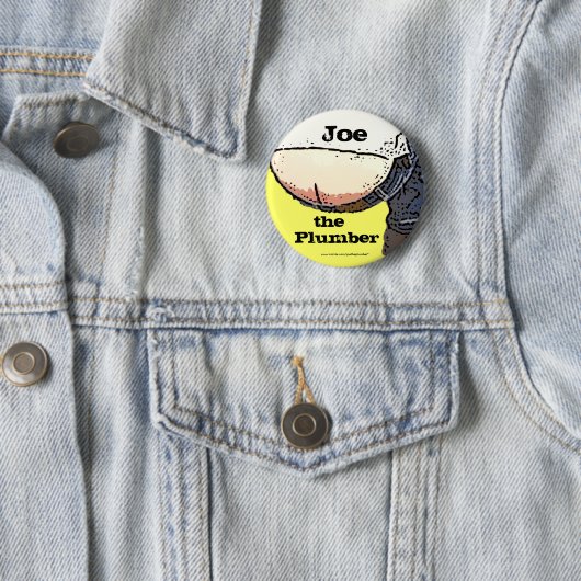 Plumbers Butt... Joe de loodgieter Button (In situ)