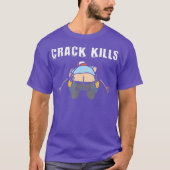 Plumbers crack Construction Worker Cleavage T-shirt (Voorkant)