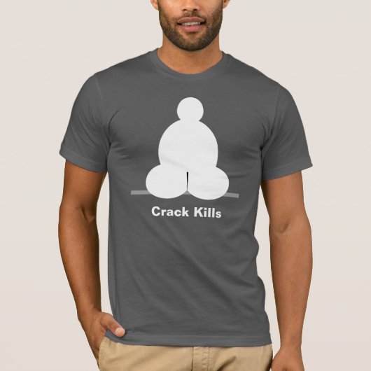 Plumbers Crack doodt T-shirt (Voorkant)