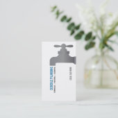Plumbers Faucet Visitekaartje (Staand voorkant)