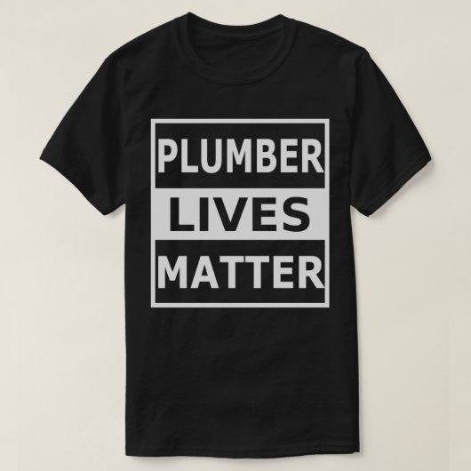 Plumbers Funny T-shirt (Design voorkant)