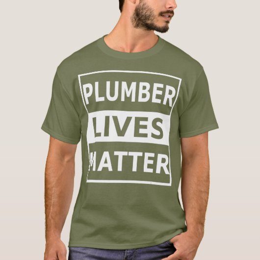Plumbers Funny T-shirt (Voorkant)