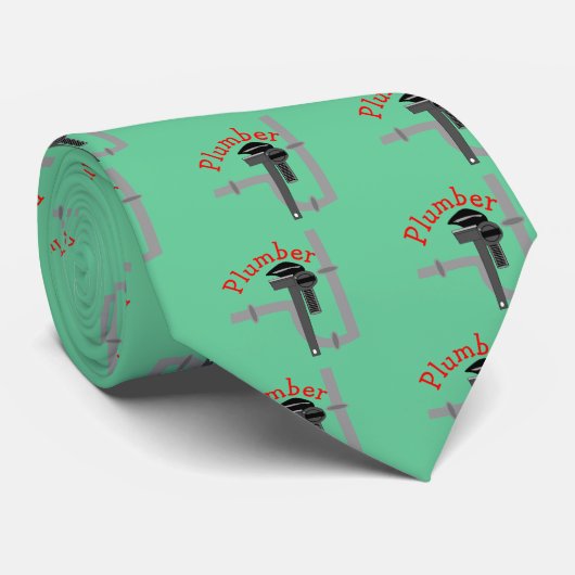Plumbers giften stropdas (Opgerold)