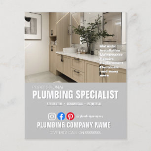 PLUMBERT SPECIALISTISCHE loodgietersbadkamer Flyer