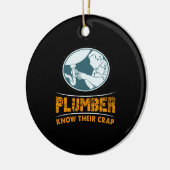 Plumbing Gift Keramisch Ornament (Links)