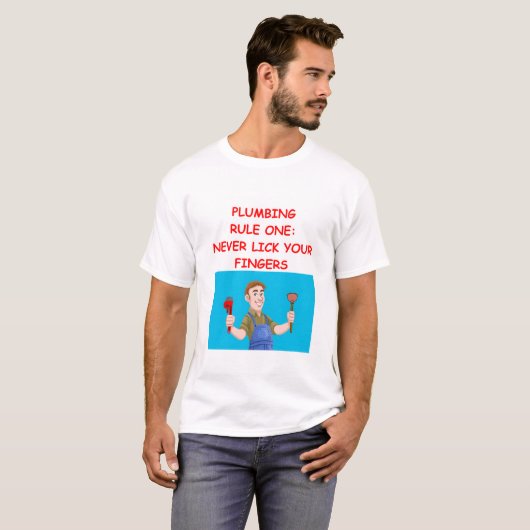 PLUMBING T-SHIRT (Voorkant volledig)
