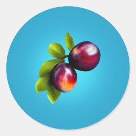 Plumbs Ronde Sticker