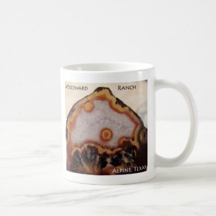 Plume Agate koffiekoffie-mok (Texas) Koffiemok