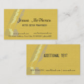 Plume -doether-inktschrijver visitekaartje (Voorkant / Achterkant)