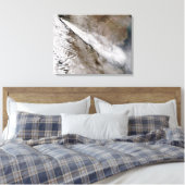 Plume uit de uitbarsting van Chaiten vulcano, Chil Canvas Afdruk (Insitu (Slaapkamer))