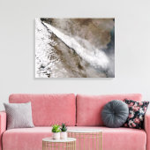 Plume uit de uitbarsting van Chaiten vulcano, Chil Canvas Afdruk (Insitu (Woonkamer))