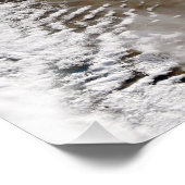 Plume uit de uitbarsting van Chaiten vulcano, Chil Foto Afdruk (Hoek)