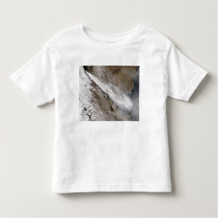 Plume uit de uitbarsting van Chaiten vulcano, Chil Kinder Shirts