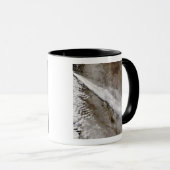 Plume uit de uitbarsting van Chaiten vulcano, Chil Mok (Voorkant rechts)