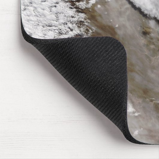 Plume uit de uitbarsting van Chaiten vulcano, Chil Muismat (Hoek)