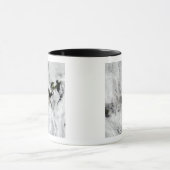 Plume uit Okmok Volcano, Aleutian Islands 2 Mok (Midden)