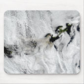 Plume uit Okmok Volcano, Aleutian Islands 2 Muismat (Voorkant)