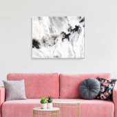 Plume uit Okmok Volcano, Aleutian Islands Canvas Afdruk (Insitu (Woonkamer))