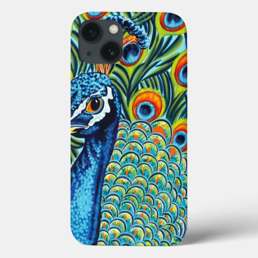 Plumed Peacock I Case-Mate iPhone Case (Achterkant)