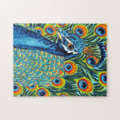 Plumed Peacock I Legpuzzel (Horizontaal)