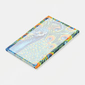 Plumed Peacock I Post-it® Notes (Schuin)