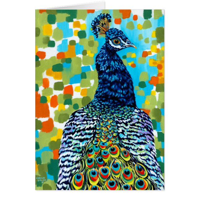 Plumed Peacock II (Voorkant)