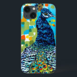 Plumed Peacock II Case-Mate iPhone Case<br><div class="desc">Dieren</div>
