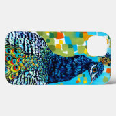 Plumed Peacock II Case-Mate iPhone Case (Achterkant (horizontaal))