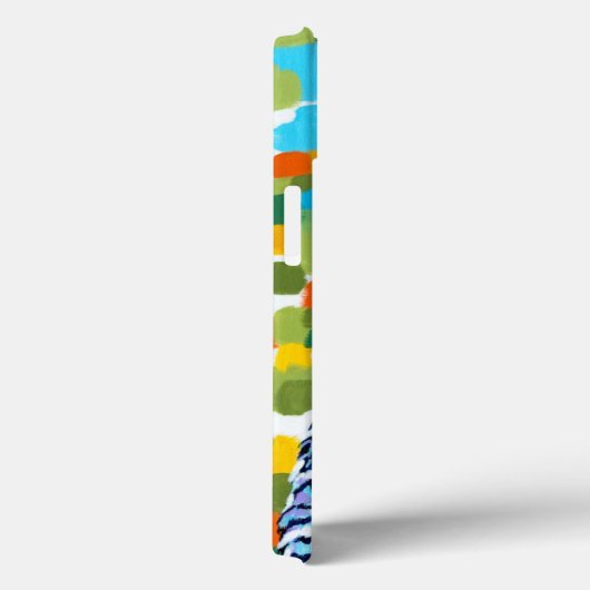 Plumed Peacock II Case-Mate iPhone Case (Achterkant / Rechts)