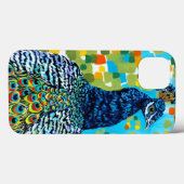 Plumed Peacock II Case-Mate iPhone Case (Achterkant (horizontaal))