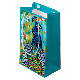Plumed Peacock II Klein Cadeauzakje