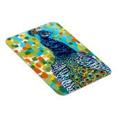 Plumed Peacock II Magneet (Rechterzijde)