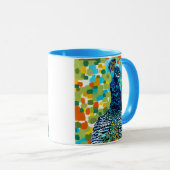 Plumed Peacock II Mok (Voorkant rechts)