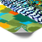 Plumed Peacock II Poster (Hoek)